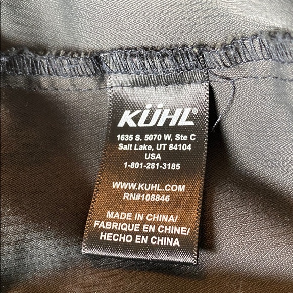 Women’s KUHL Rekon Utility Military Travel Raincoat Jacket DARK GRAY Size Large - Picture 14 of 15